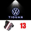 2 For VW Touareg GTI MK6 Golf 5 6 7 Passat B6 B7 B8 B9 Jetta MK7 R LED Car Door Projector Welcome Ghost Shadow Light Accessories Zw4