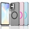 Frosted Magnetic Phone Case for Motorola MOTO Edge 60 Fusion & G86, Cross-border Compatible with S50 & G56.