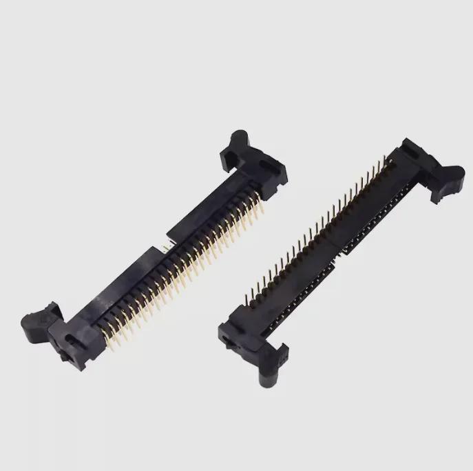 2.0mm Pitch DC2 Horn Socket with Buckle Hook, Bent Pin, High Ear - 10P, 16P, 20P, 26P, 40P