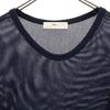 TOGA VIRILIS Made In Japan Short Sleeve Mesh T-shirt ONE Navy System Men's Used