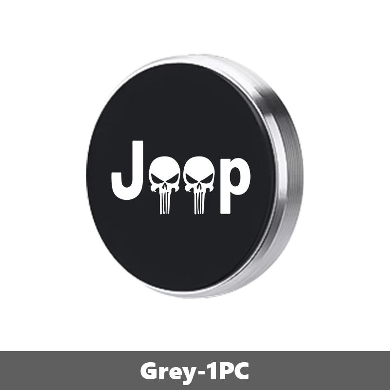 Magnetic car phone holder alloy metal car holder phone holder accessories for Jeep JPB Renegade Wrangler jk Compass Grand Cherok AKT1
