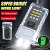 Outdoor Multi-Functional Portable Miniature High-Brightness Rechargeable LED Flashlight With Strong Magnetic Work Light
