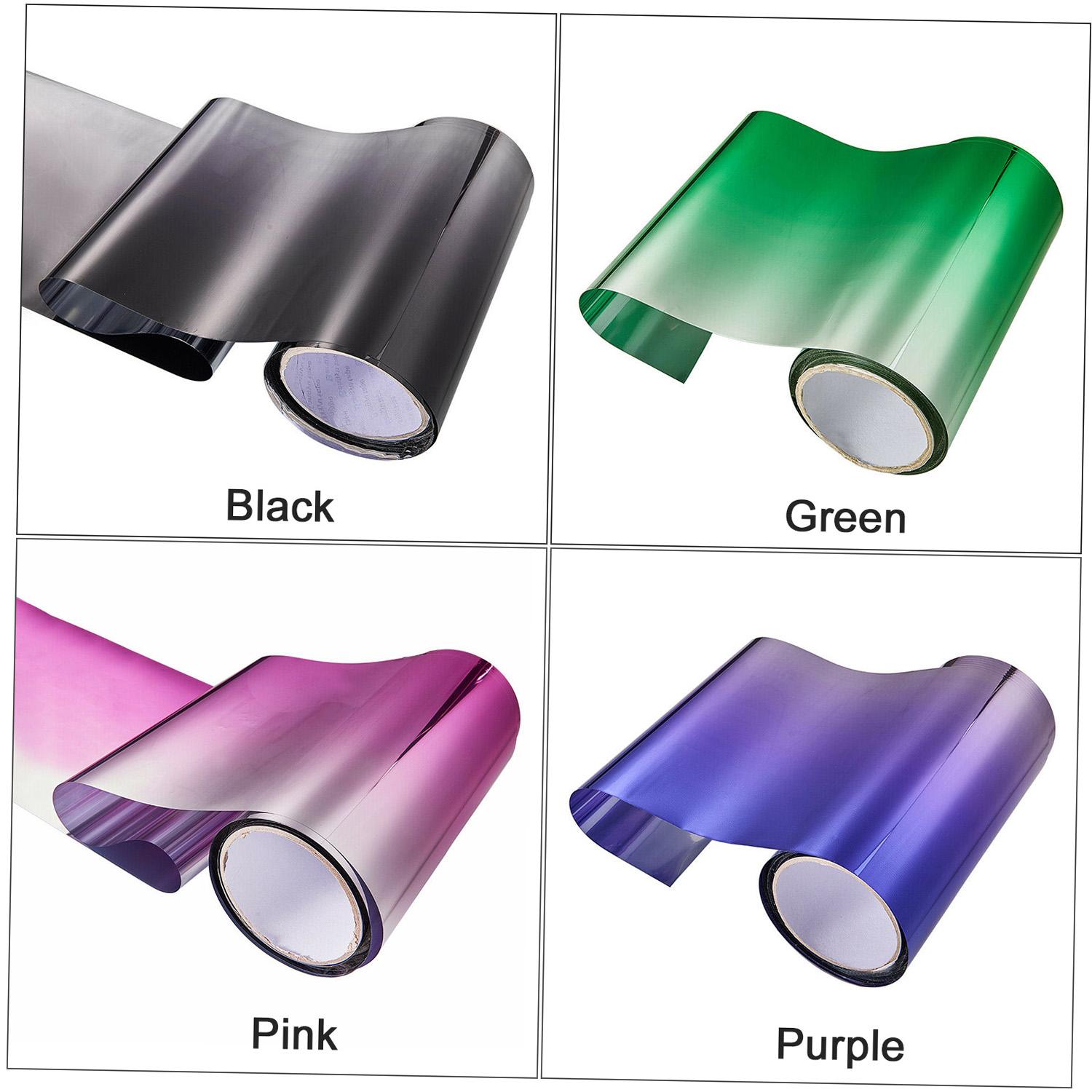 

Colorful Gradient Car Sticker Sun Sheet for Front and Rear Green