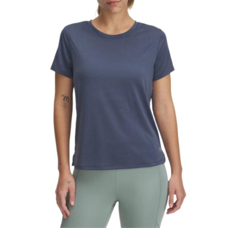 Under Armour Launch Regular T Shirt Women s Blue 1382434-044 LG