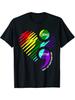 Semicolon Mental Health Awareness T-Shirt - Support Mental Health Black Cotton Unisex Tee