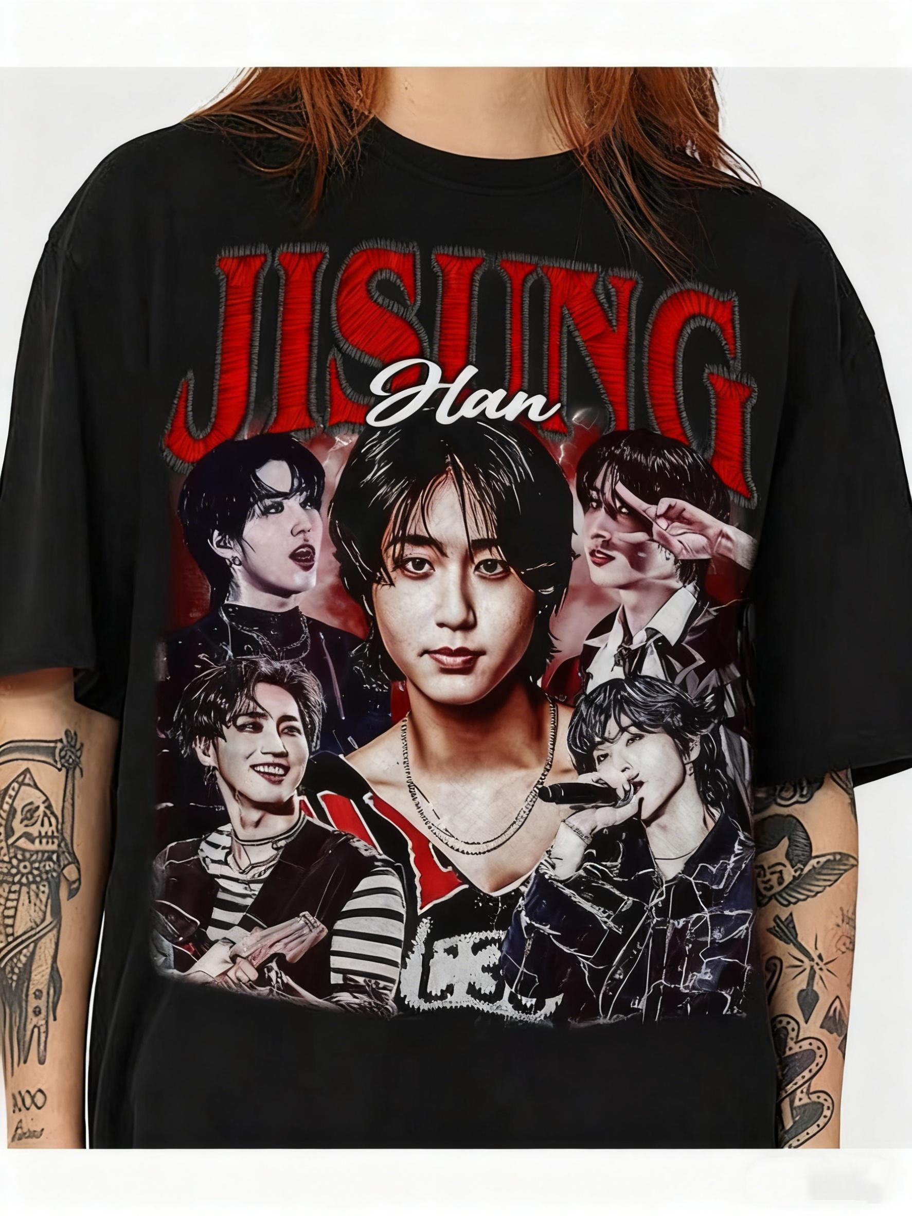 New Jisung Printed T-shirt XXXXL