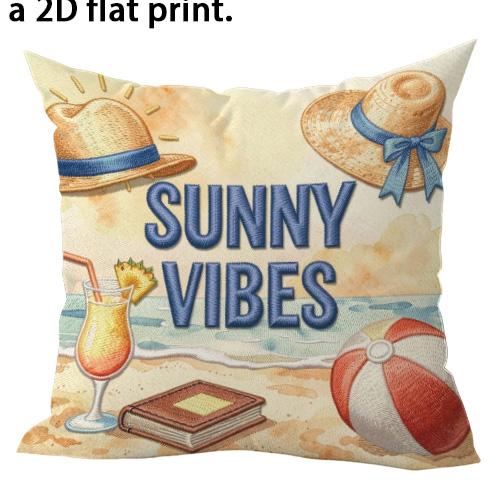 Retro Beach Vacation Double-sided Printed pillow cover Short plush Suitable living rooms bedrooms sofas throw cushion cover