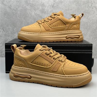Spring Men Shoes Platform Male Casual Sneakers Men Board Shoes Fashion Thick-soled Trendy Men Vulcanized Shoes Student 2024 New