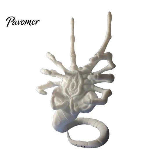 Adjustable Viewing Angle Stand Alien Facehugger Phone Stand, Unique 3D Printed Cell Holder, Stable Smartphone Cradle Sturdy PLA Decorative Mount