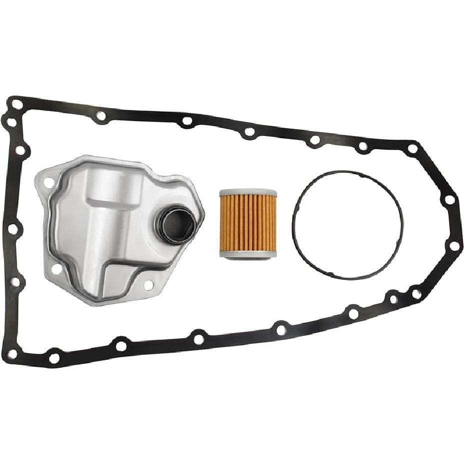 31728-1XF0A Transmission Filter Oil Pan Gasket Kit Fits For 2007-2013 Ni-Ssan Altima 2.5L L4, 2011-2016 Juke 1.6L L4 Turbocharged, 2015-2016 Rouge