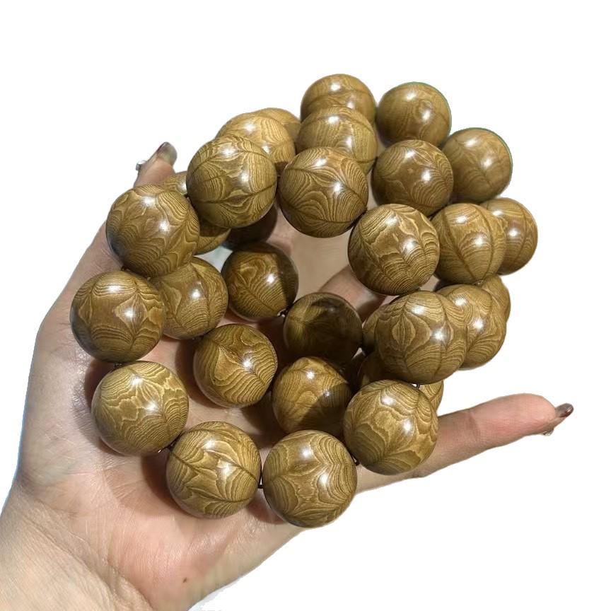 High-Quality Dragon-Subduing Wood Prayer Beads Men's Bracelet 2.0