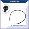 1 Set 70cm Length Motorcycle Hydraulic Brake Line Oil Hose Fitting w/ Banjo