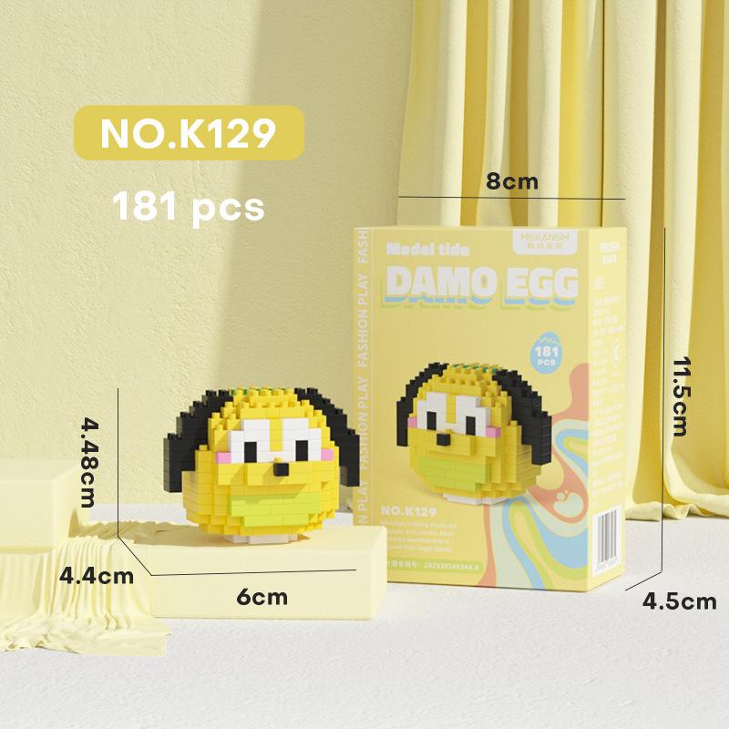 Stitch Building Blocks Anime Kawaii Cartoon mini Action Children's Figures Blocks Bricks Assemble DIY Toys Gift for Kids