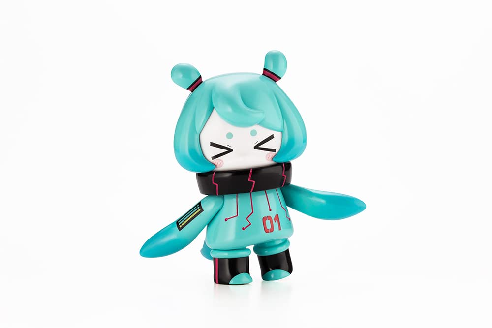 Hinomoto Heavy Industries Ocean Exploration Robot Denshitako 3 Miku Color PVC Painted Movable Figure AF005 No. [Hatsune Ver.] Non-scale