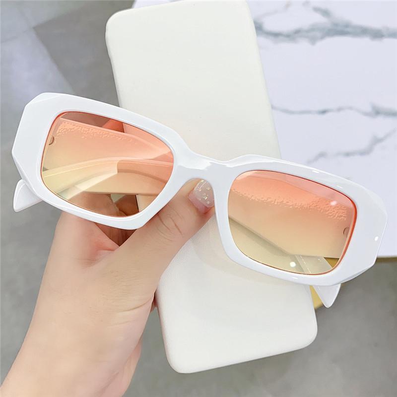 Square Irregular Custom Shades Sunglasses Logo Sunglasses Female Ladies Glasses Sunglasses 2022 Luxury for Women