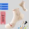 Men's Mid-Calf Basketball Socks: Thick Towel Bottom, Breathable Mesh, Non-Slip, Sweat-Absorbent for Autumn/Spring Fitness