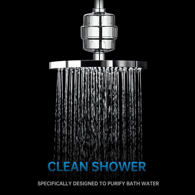 15 Stages Shower Water Filter 15 Layers Of Filtration Remove Chlorine Metals