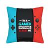 Printing Games Console Handheld Gamer Pillowcase Polyester Cushion Cover Decor Controller Throw Pillow Case Cover Home Zipper