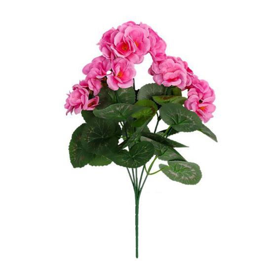 Künstliche Blumendekoration UV-beständig Realistisch Künstlicher Seidenblumenzweig Zuhause Büro Hochzeitsparty Kunstblüten-Dekor Tischmittelstück