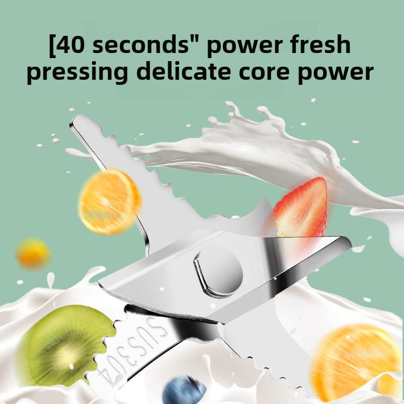 Wiederaufladbarer tragbarer Mini-Entsafterbecher für den Haushalt