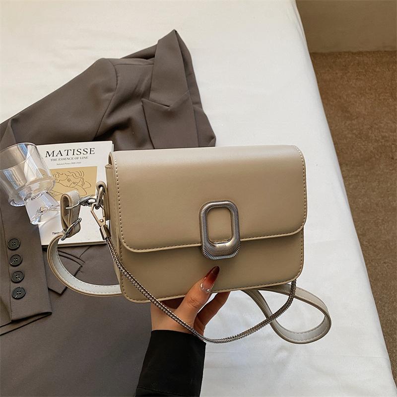 Popular small bag women's summer versatile new simple shoulder messenger bag casual small square bag