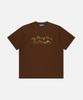 Maenhatanlekojeu Mr Flower Logo T-Shirt - Brown