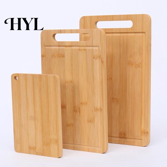 Double-Sided Cutting Board Bamboo Thickened Chopping for Meat And Vegetables Quality Kitchen Utensil Panel with Vertical Storage Anti-Mildew