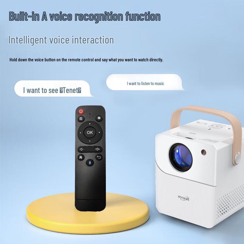 KOOKZZ Portable HD Home Theater Projector
