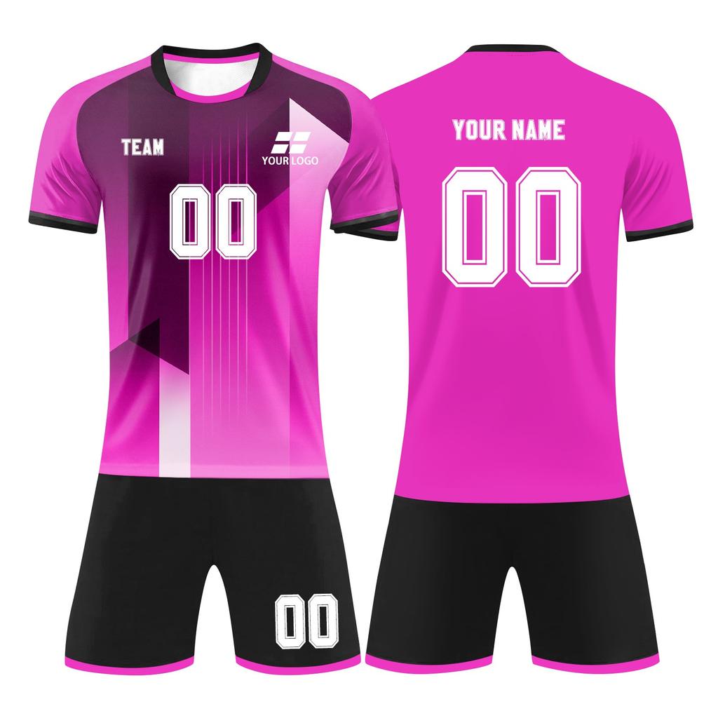 Personlig skjortesett for menn jenter med navnenummer Spesialtilpassede fotballdrakter for gutter treningsdress