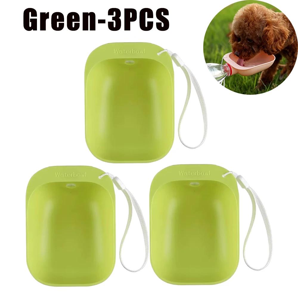 Tragbare Haustierwasserflaschen Fütterung Trinken Outdoor Silikon Haustierwasser Walking Wasserflasche Haustiertränke Walking Becher Zubehör