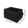 Foldable Trunk Organizer Multi-Function Car Storage Container Thickened