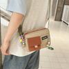 Crossbody Bag Contrast Shoulder Bag Outdoor Sports Lightweight Mobile Phone Bag
