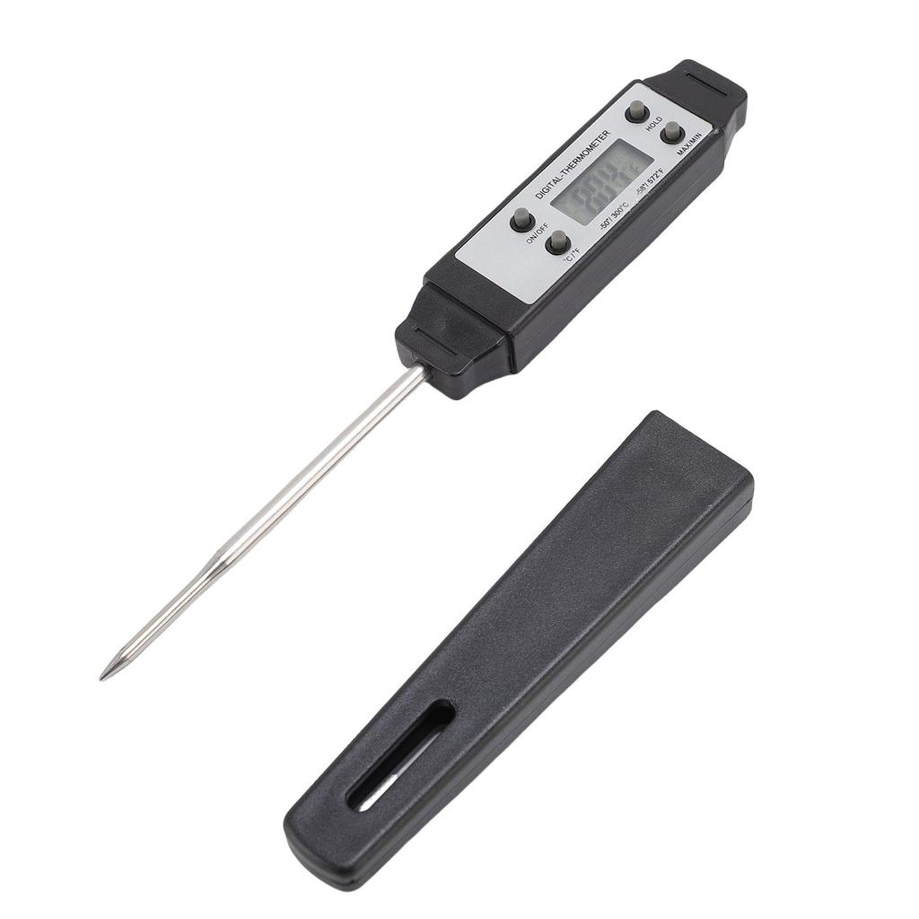 Digital Food Thermometer High Accuracy Electronic   Thermometer with Probe for Kitchen Cooking Baking Milk Coffee