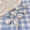 My Melody 999 Sterling Silver Cartoon Pendant Bead for DIY Bracelets