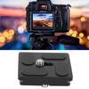 QAL 40 Ballhead Quick Release Plate Aluminium Alloy SLR Camera Tripod Universal Type