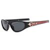 Retro Luxury Oval Sunglasses for Women Men Y2K Brand Design Meteor Decoration Trendy UV400 Protection