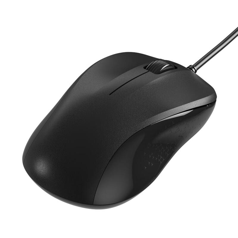 B.O.W M136U Quiet Symmetrical Wired Office Mouse