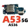 SamSung A13 A14 A23 A24 A32 A34 A52 A72 5G A02S A03S A04S için Şarj Portu USB Dock Esnek Kablo Dock Kartı