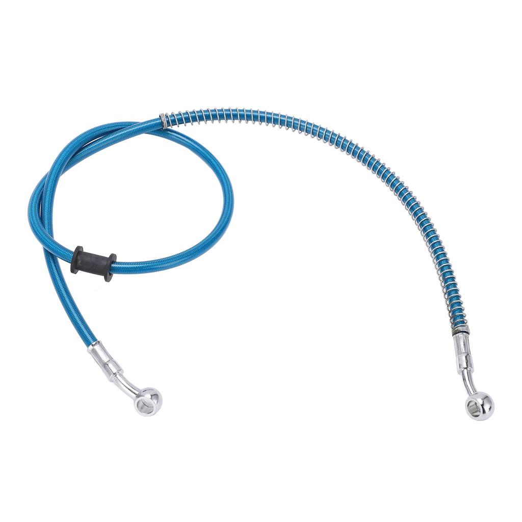 100cm Motorrad Bremsleitung Universal Blaustahl Bremsschlauch für Motocross Roller ATV Dirt Bike