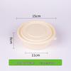 Corn Starch Round Disposable Food Container with Lid