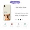 For iPhone 16e Case Cute Corgi Beauty Pattern Printing Straight Edge TPU Phone Back Cover