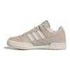 adidas Originals Forum Leder Bequeme Stoßdämpfende Langlebige Low-Top-Sneaker Damen-Sneaker Beige IF5165