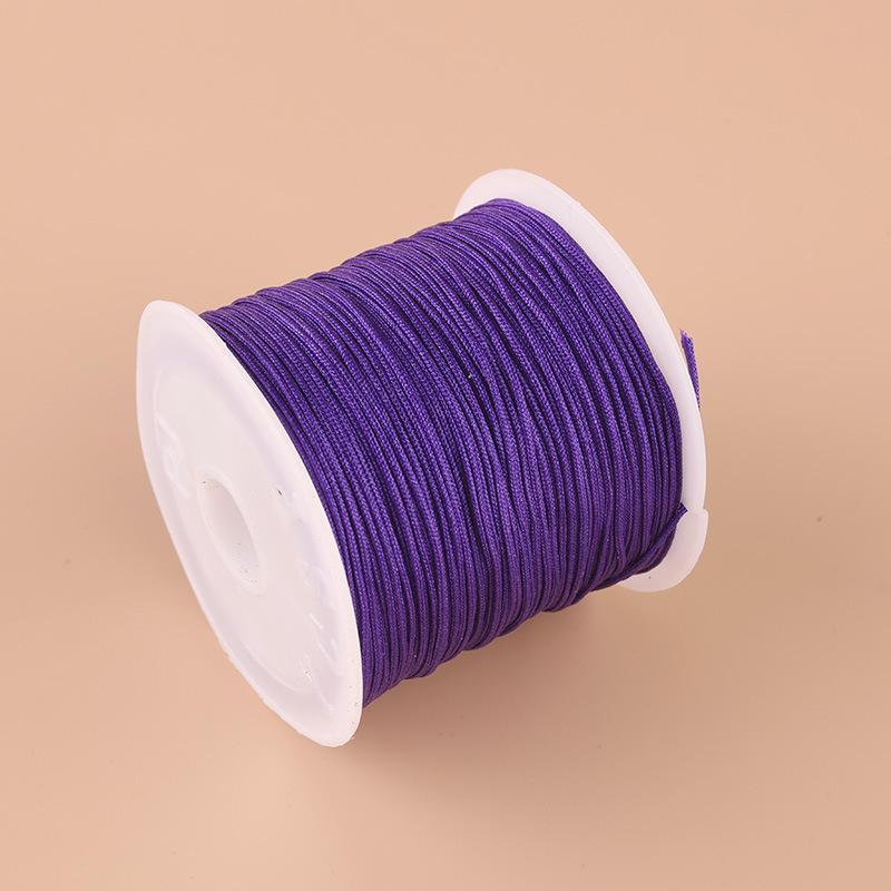 Boting Jade No. 72 0.8mm Nylon Thread for DIY Braided Cord Bracelet Weaving and Pendant Making.