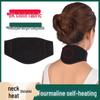 Tourmaline Self-Heating Neck Brace Magnet Heat Press Support for Cervical Protection and Warmth.