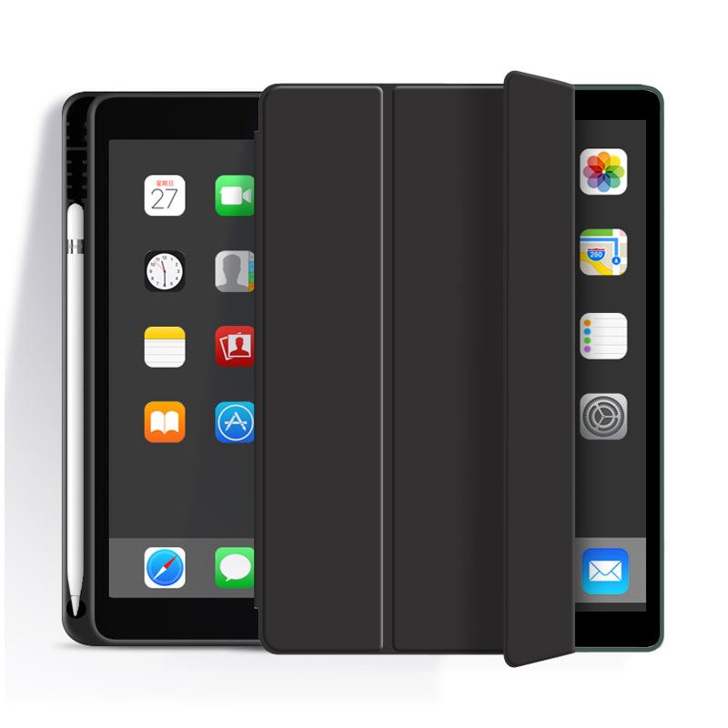 

с чехлом-подставкой для iPad (А16)11-й 11 2025 A3354 A3355 A3356 Смарт-чехол iPad 11 10-го поколения 2022 10,9 A2696 A2757 A2777 Чехлы Ipad 10th 10.9 2022 чёрный