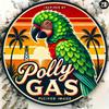 Vintage Metal Tin Sign Gas Polly Retro Wall Decor Artwork