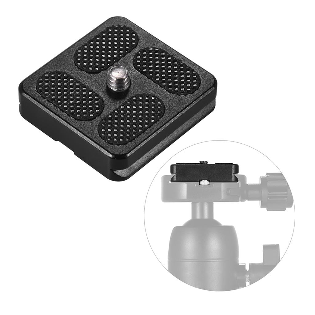 40*38mm Size Aluminum Alloy Universal Quick Release Plate D 40T QR Plate with 1 4 Inch Screw for Arca Swiss Benro