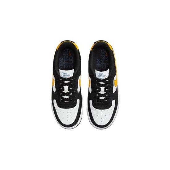 Nike Air Force 1 LV8 Low Black White Dark Sulfur - DH9597-002