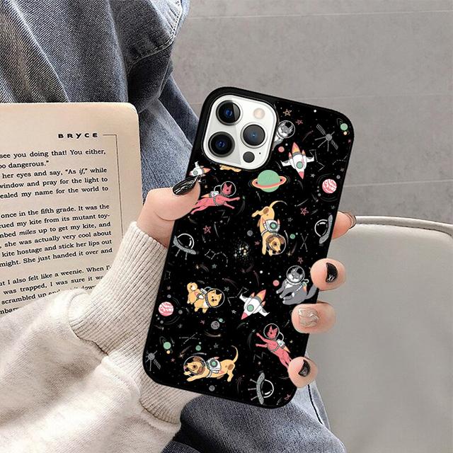 Cats In Space Mobile Phone Cases Cover For iPhone 17 Air 16e 15 14 12 13 11 Pro MAX apple Plus Coque