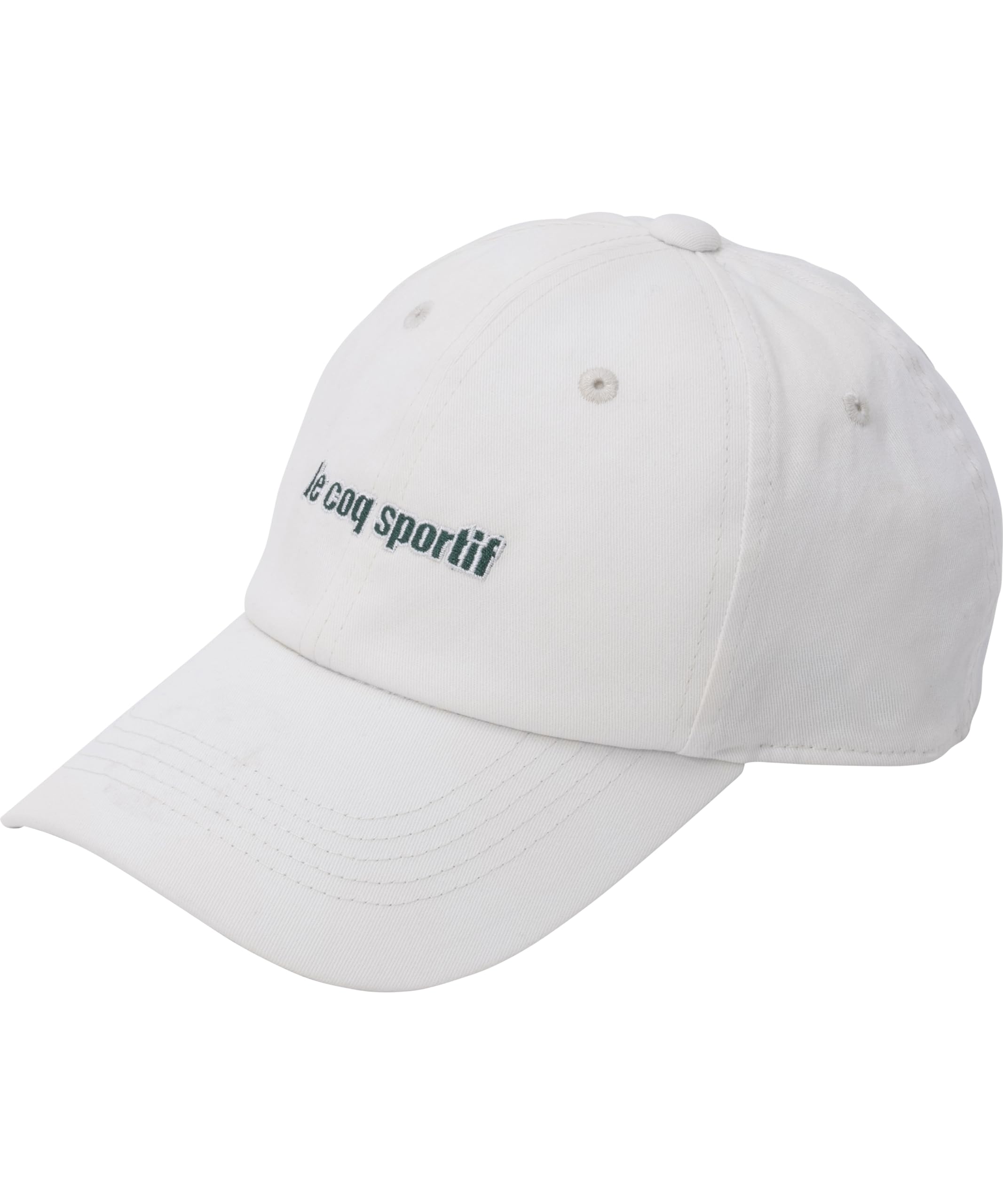 

Coq Cap FAN AIR Cotton Cap Partially Ventilated for Watching Show Dirt Men and Women QMAXJC10 White [Le Sportif] Sports, Walking, Jogging, Doesn t